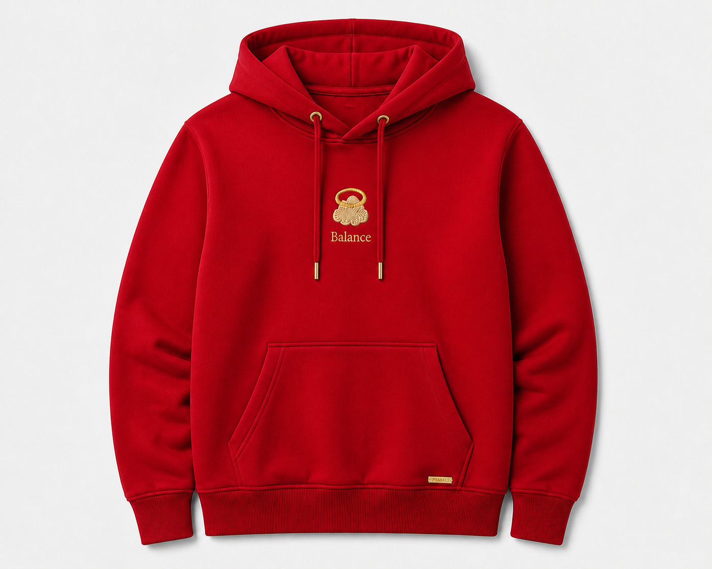 Red Technical Hoodie